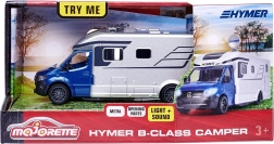 Majorette Hymer B-Class matkaauto 19 cm tulede ja helidega