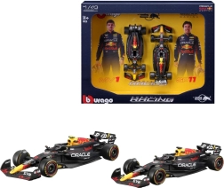 Bburago 1:43 vormel 1 duopak Red Bull Racing RB20 (2024) Verstappen ja Pérez