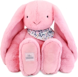 Doudou plüüsist jänku salliga, roosa