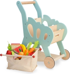 Laste puidust ostukäru tarvikutega LE TOY VAN