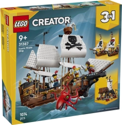 LEGO Creator 3 v 1 Legendaarne piraadilaev