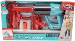 Children's cordless stick vacuum cleaner with batteries