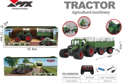 Remote-Controlled Tractor with Trailer and Tipper