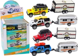 Maastikuautoke koos haagissuvilaga