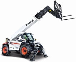 Metallist mudel BBURAGO 1:50 BOBCAT T40.180SLP teleskoopmanipulaator kahvlitega