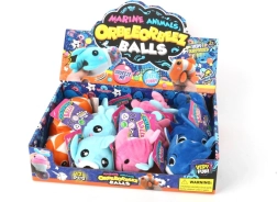 Squishy toy – squeeze sea animal 8 cm - 1 piece