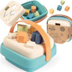 Smoby väike roheline sorteerija bioplastist korvis