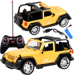RC maastikuauto kaugjuhtimisega 1:16 – kollane
