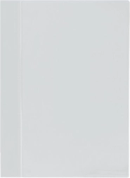 A4 PVC Fastener Folder without Front Pocket – White