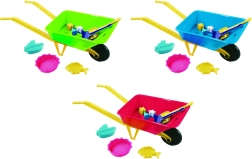 Kids' wheelbarrow with sand set 70 cm