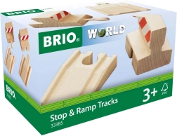 BRIO Stop & Ramp Tracks – end tracks and ramps for wooden railway