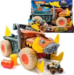 Monster Jam Mini Jams Megalodon Mad Hog Chomper komplekt suure ja väikese autoga 1:87