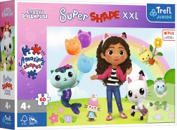 Puzzle XXL lõbusate sõpradega Gabi – Gabi kassimaja