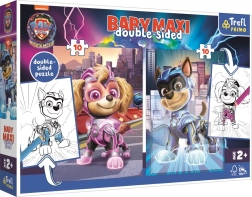 Puzzle Maxi 2x10 elementi Kangelaslikud Kutsud Paw Patrol
