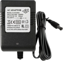 Laadija 6 V / 500 mA laste elektrisõidukitele ja akutoitega mänguasjadele