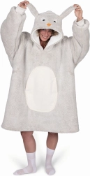 Cozy Noxxiez Küüliku Soe Kapuutsiga Pusa