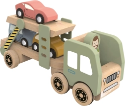 Puidust autotransportija autodega 2Kids Toys