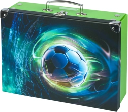 Kokkupandav koolikohver jalgpalliga Baagl