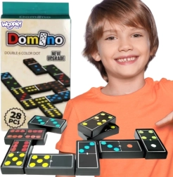 Woopie domino – peresõbralik loogikamäng, 28 klotsi