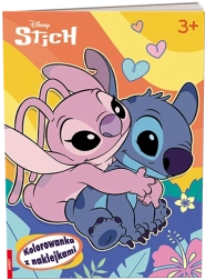 Disney Stitch – värviraamat kleepsudega