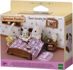 Double Bed with Nightstand SYLVANIAN FAMILIES