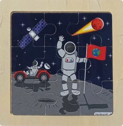 Puidust pusle Kosmos – Kuu peal, 9 tükki