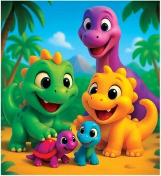 Wooden Dinosaur Puzzle, 20 Pieces