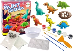 DIY kipsikomplekt dinosauruste maalimiseks