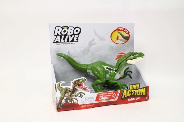ZURU Robo Alive raptor-dinosaurus heliga
