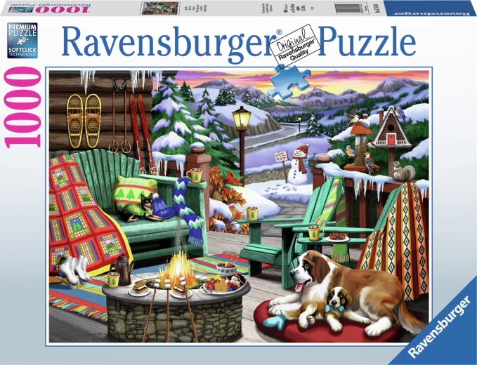 Ravensburger puzzle All Day in the Mountains 1000 pieces