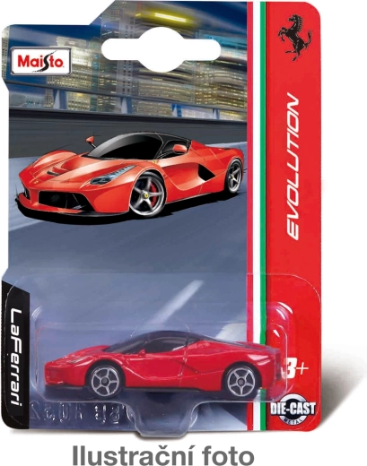 Maisto Ferrari Evolution metallist automudel blisterpakendis