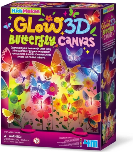 KidzMaker helendav 3D liblikalõuend