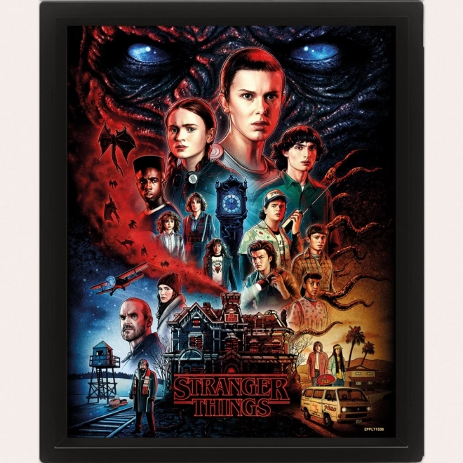 3D pilt Stranger Things – Vecna