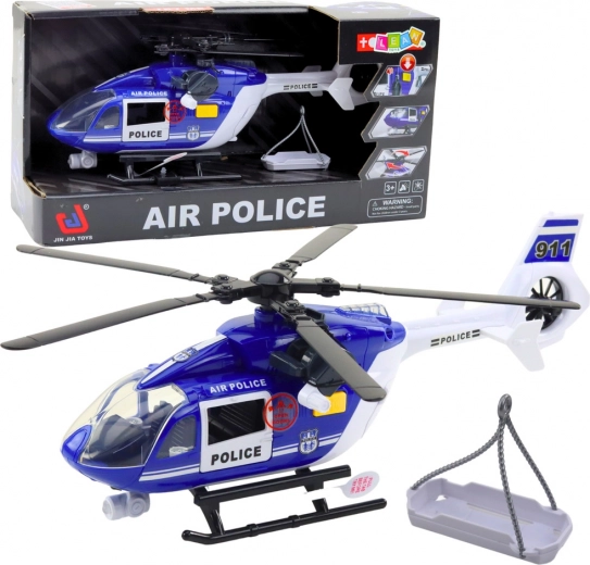 Politsei helikopter tulede ja helidega 1:14, konksu ja kanderaamiga