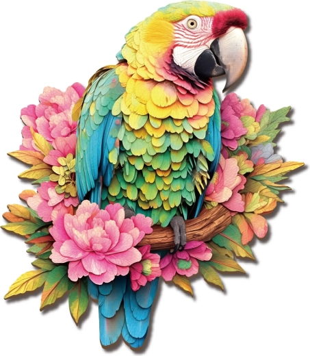 2Kids Toys wooden puzzle Parrot