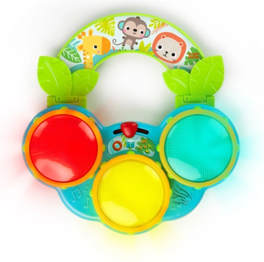 Bright Starts Safari Beats Drums for Babies 3m+