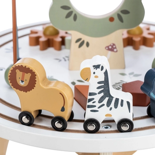 Removable animals for independent play