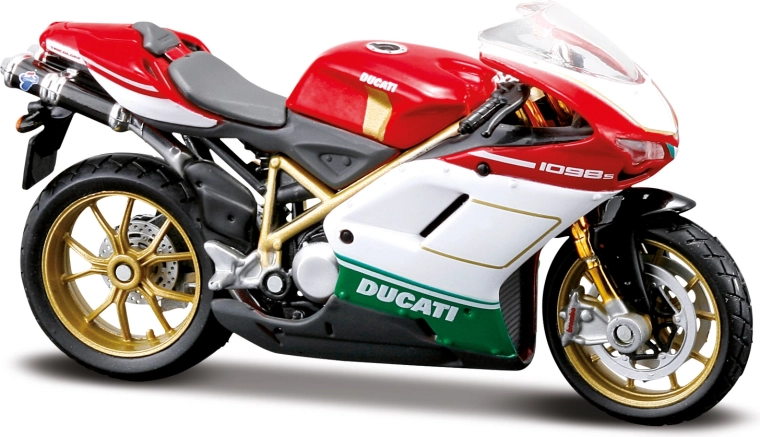 Maisto Ducati 1098 S Tricolore 1:18 Motorcycle