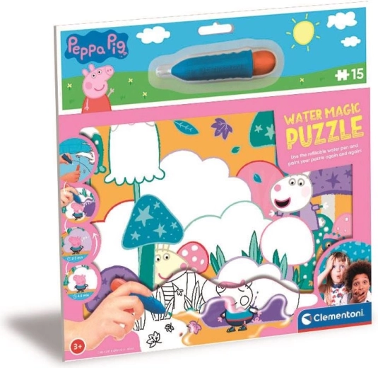 Magical Water Puzzle Peppa Pig 15 pieces