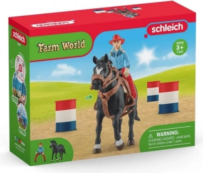 Kovboitüdruk ja tünnide ümber võidusõit Farm World