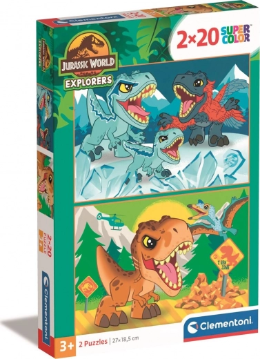 Pusle 2x20 tükki Jurassic World