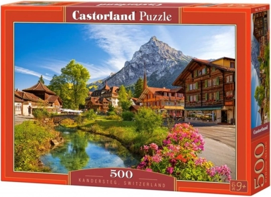 Puzzle 500 pieces Kandersteg, Switzerland