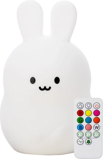 Freeon LED night light bunny with remote control