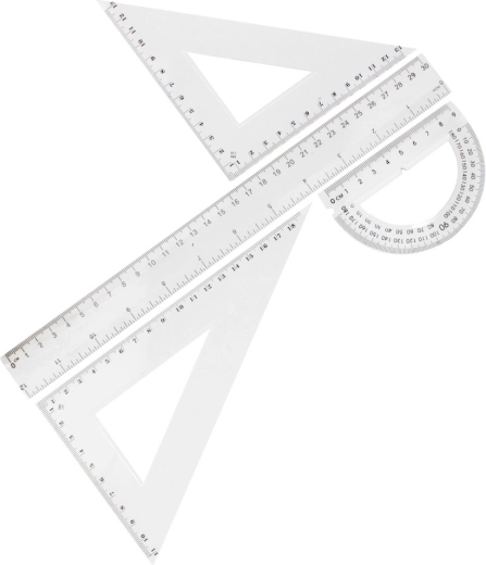 Accurate measurement of lengths and angles