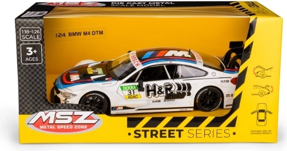 Kogumismudel BMW M4 DTM 1:24 valge