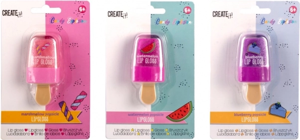 Create It! Popsicle Candy Lip Gloss for Kids