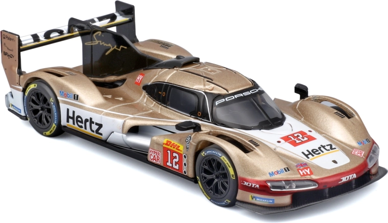 Bburago 1:43 võidusõidumudel Porsche 963 nr 12 kinkekarbis