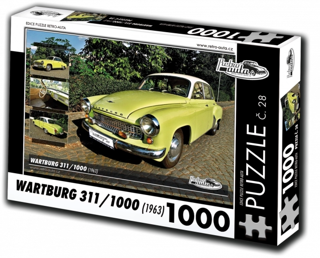 Pusle RETRO-AUTOD Wartburg 311 (1963) 1000 tükki
