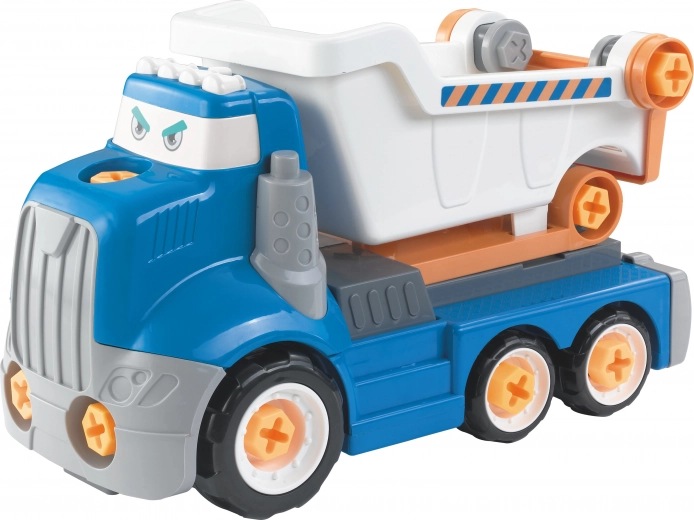 Screw-together Dump Truck with Electric Screwdriver 28 cm