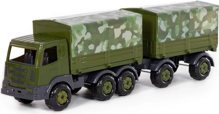 Sõjaväe veok SuperTruck haagisega - 1 tk